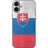 Slovakia Flag Distressed iPhone 16 Plus Skin